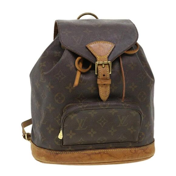 LOUIS VUITTON Monogram Montsouris MM Backpack - Picture 1 of 15